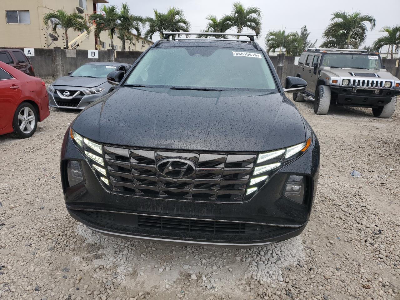2022 Hyundai Tucson VIN 5NMJE3AE8NH060424 Copart auction photo, side damage thumbnail 5