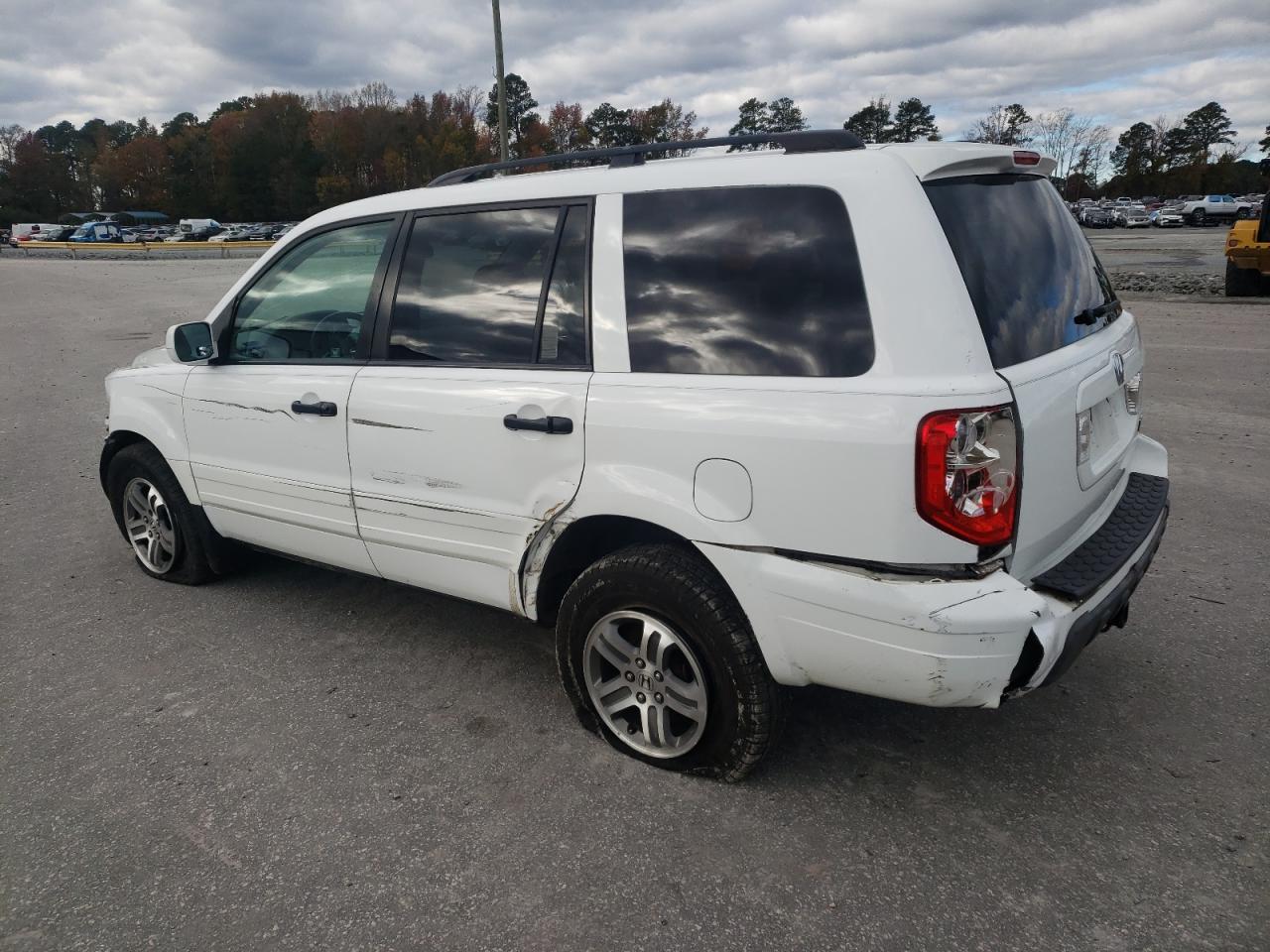 2004 Honda Pilot VIN 2HKYF18574H571419 Copart auction photo, all over damage thumbnail 2