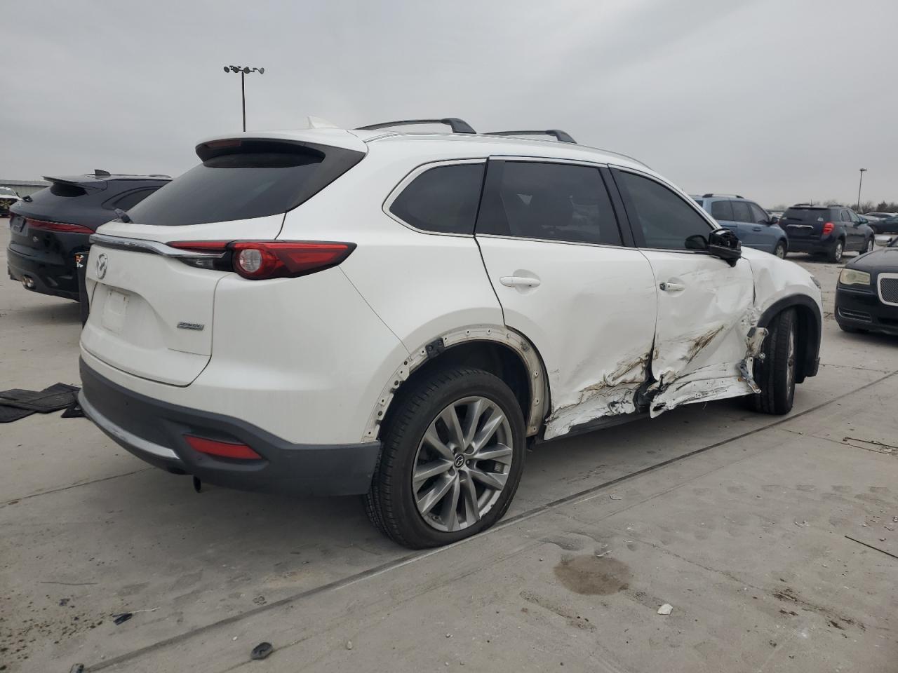 2018 Mazda CX-9 VIN JM3TCBDY4J0212344 Copart auction photo, side damage thumbnail 3