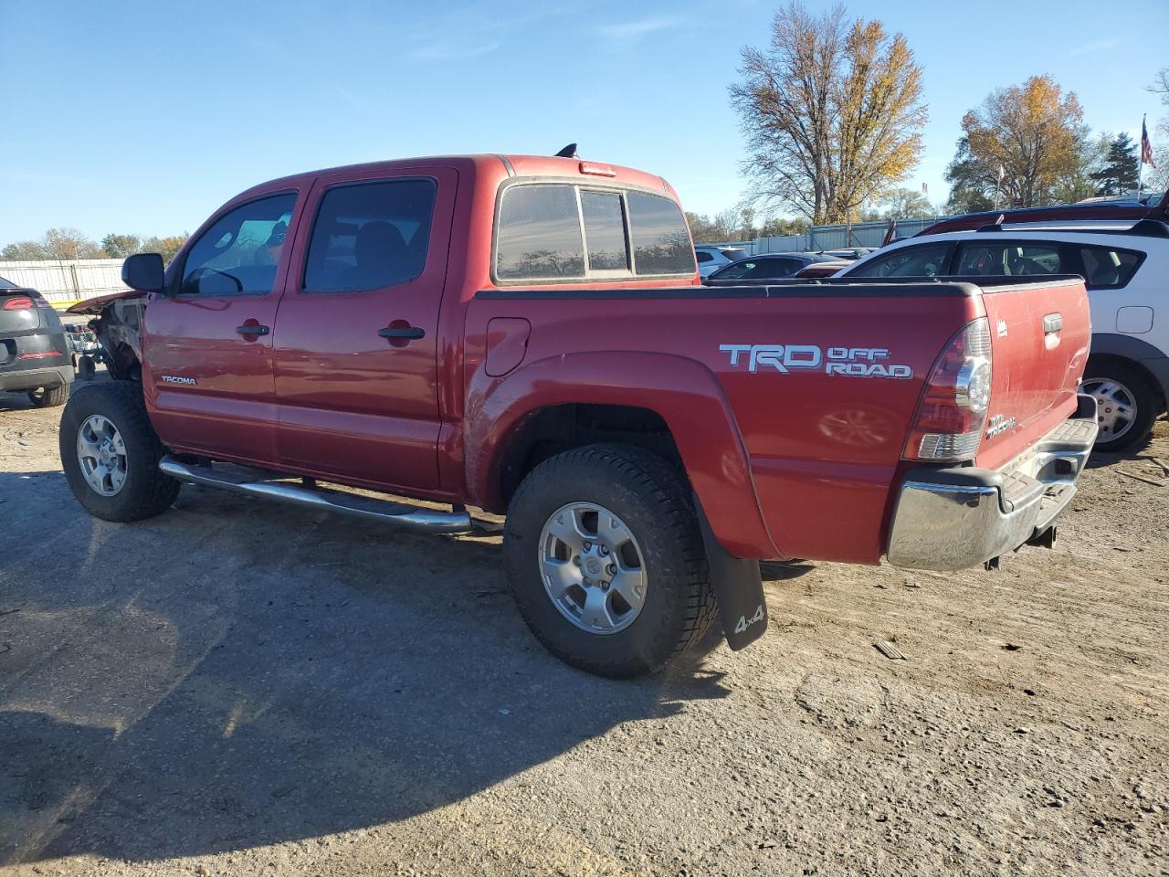 2014 Toyota Tacoma VIN 3TMLU4ENXEM151980 Copart auction photo, front end damage thumbnail 2