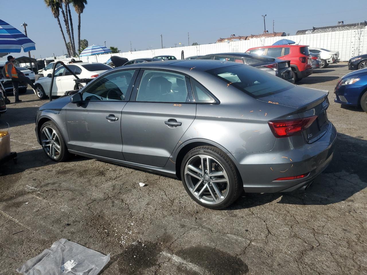 2020 Audi A3 VIN WAUAUGFF9LA104530 Copart auction photo, vandalism / minor dent/scratches damage thumbnail 2