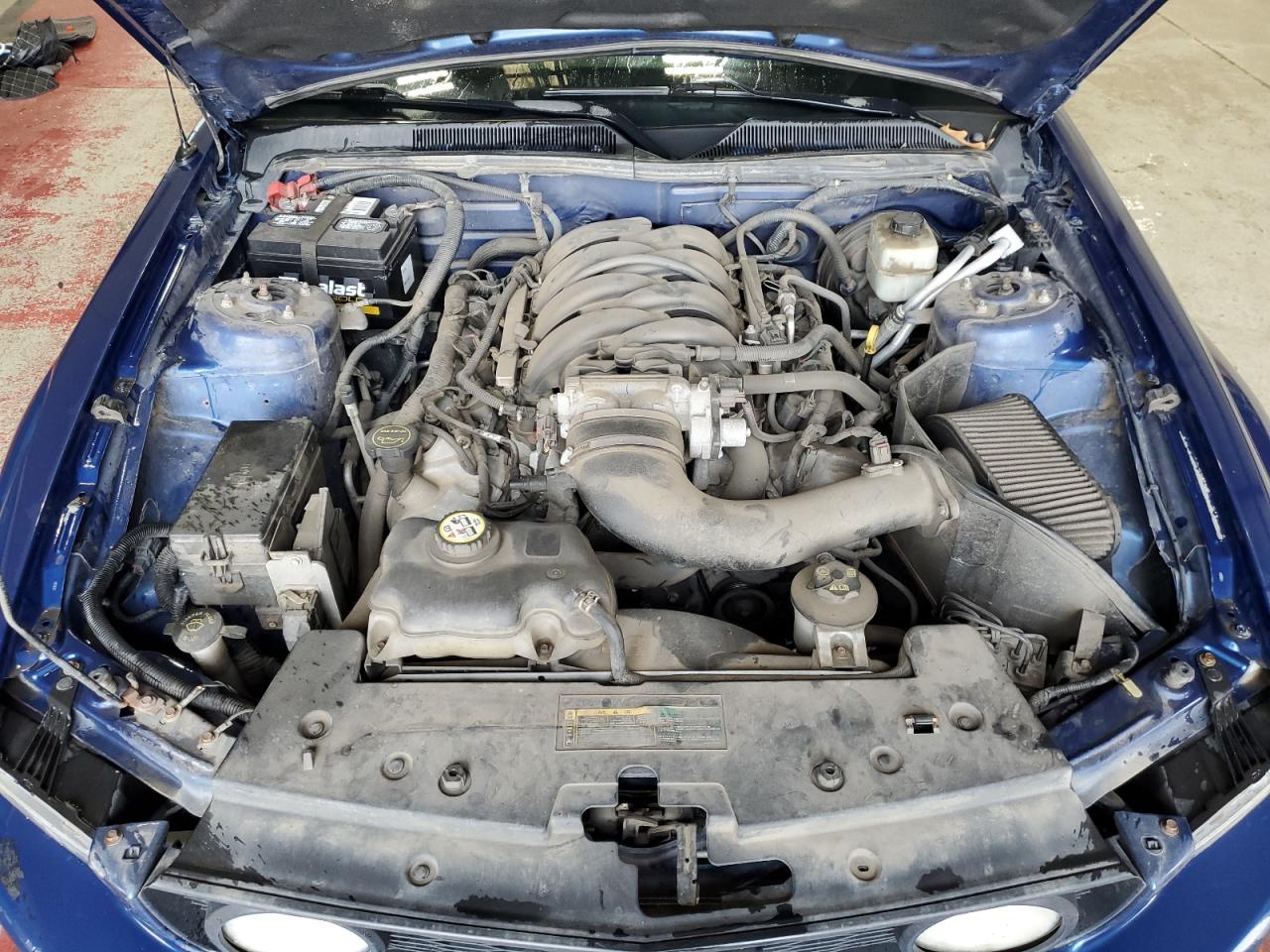 2007 Ford Mustang VIN 1ZVFT85H875269047 Copart auction photo, side damage thumbnail 11