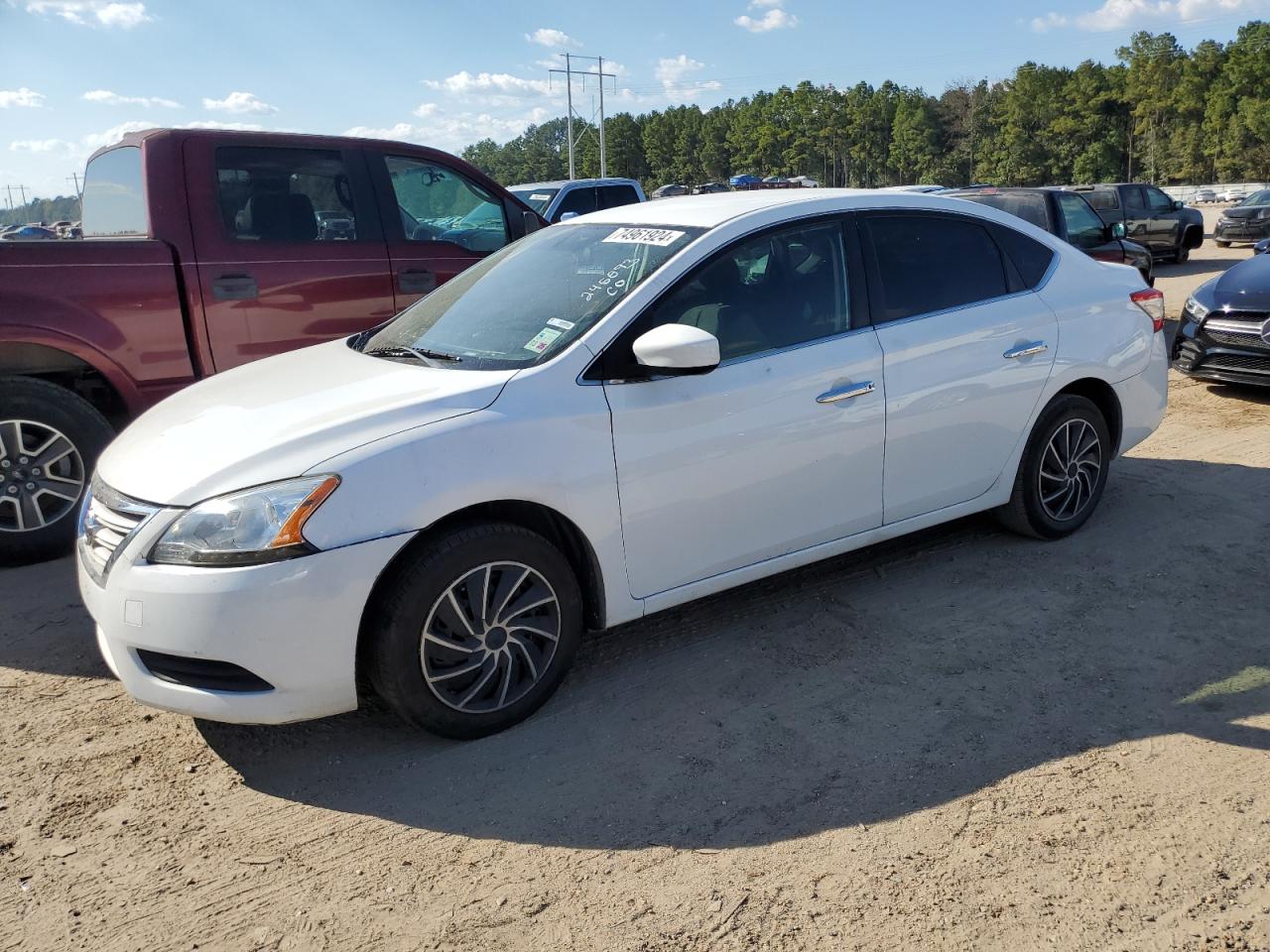 2015 Nissan Sentra VIN 3N1AB7APXFY245893