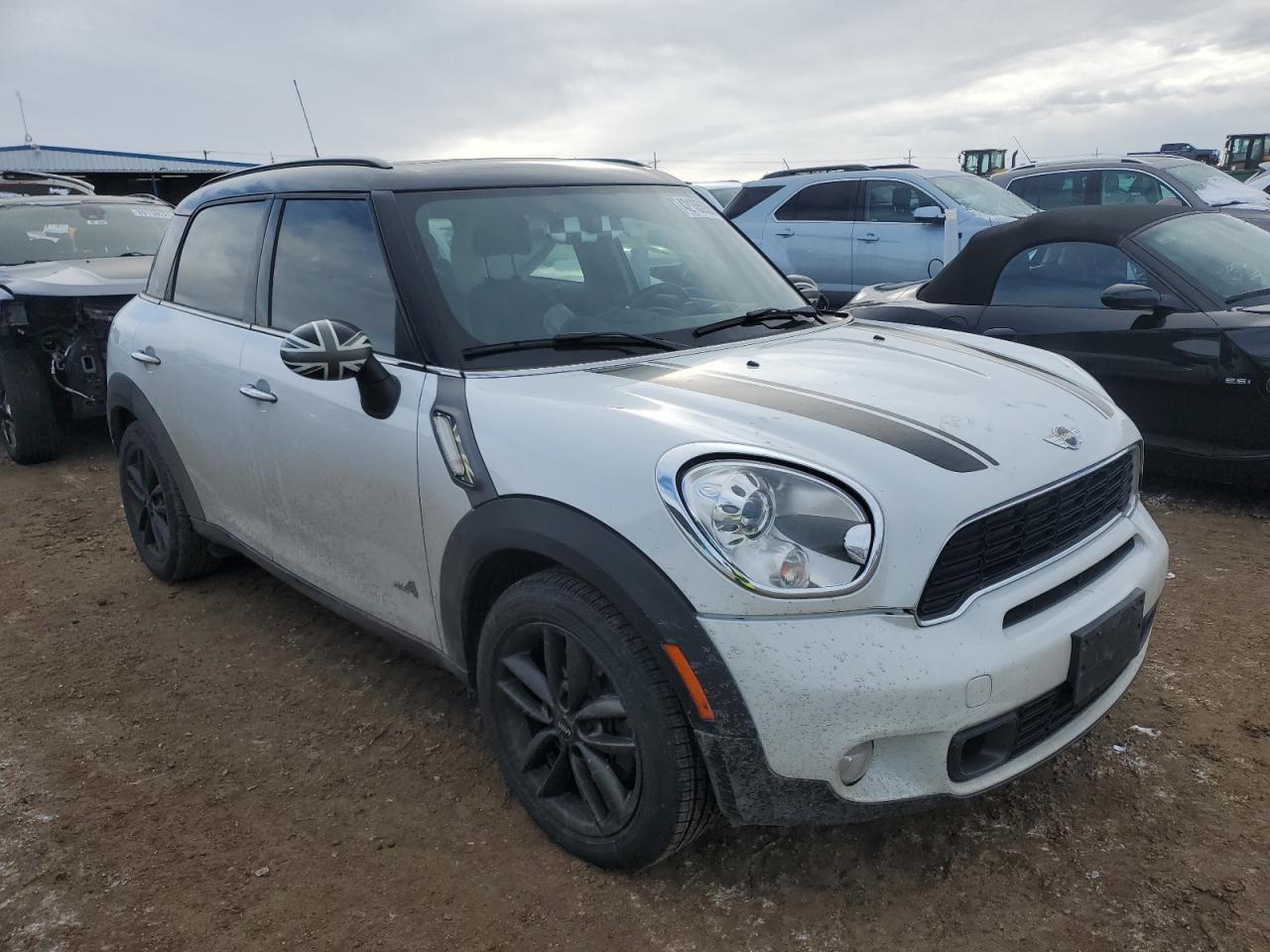 2011 MINI Cooper VIN WMWZC5C58BWL54848 Copart auction photo, side damage thumbnail 4