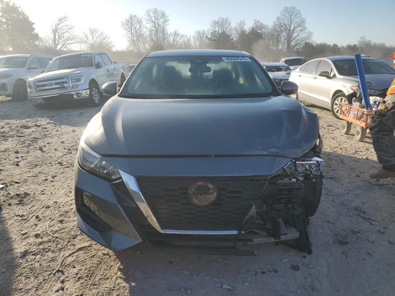 2022 Nissan Sentra VIN 3N1AB8BV7NY227062 Copart auction photo, frame damage / front end damage thumbnail 5