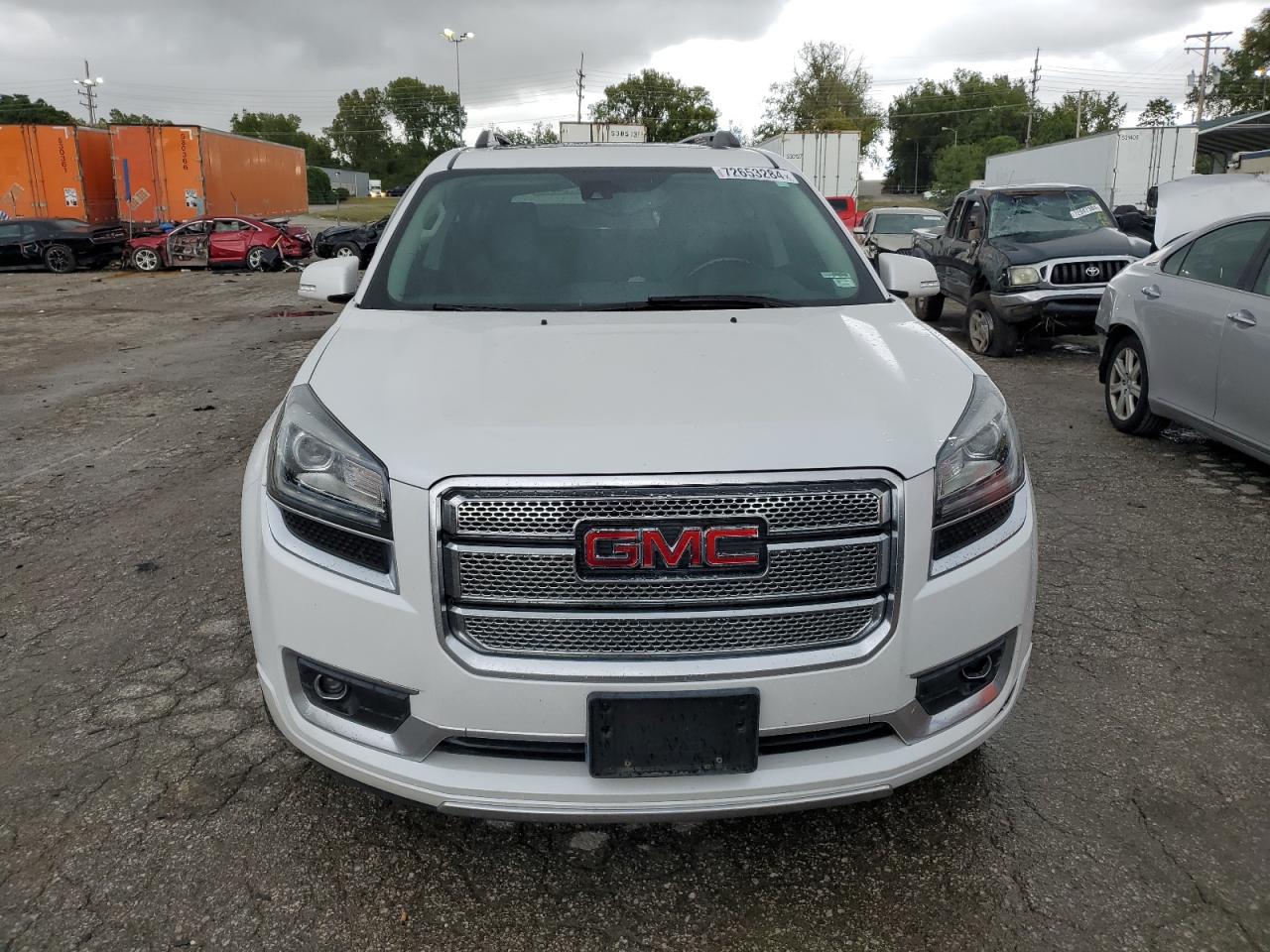 2016 GMC Acadia VIN 1GKKVTKD9GJ339893 Copart auction photo, rear end / top/roof damage thumbnail 5