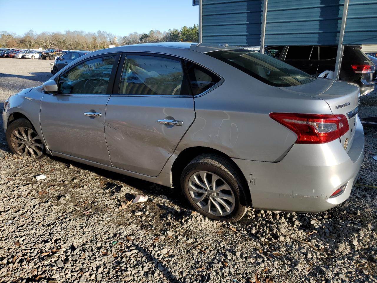 2019 Nissan Sentra VIN 3N1AB7AP6KY314461 Copart auction photo, all over damage thumbnail 2