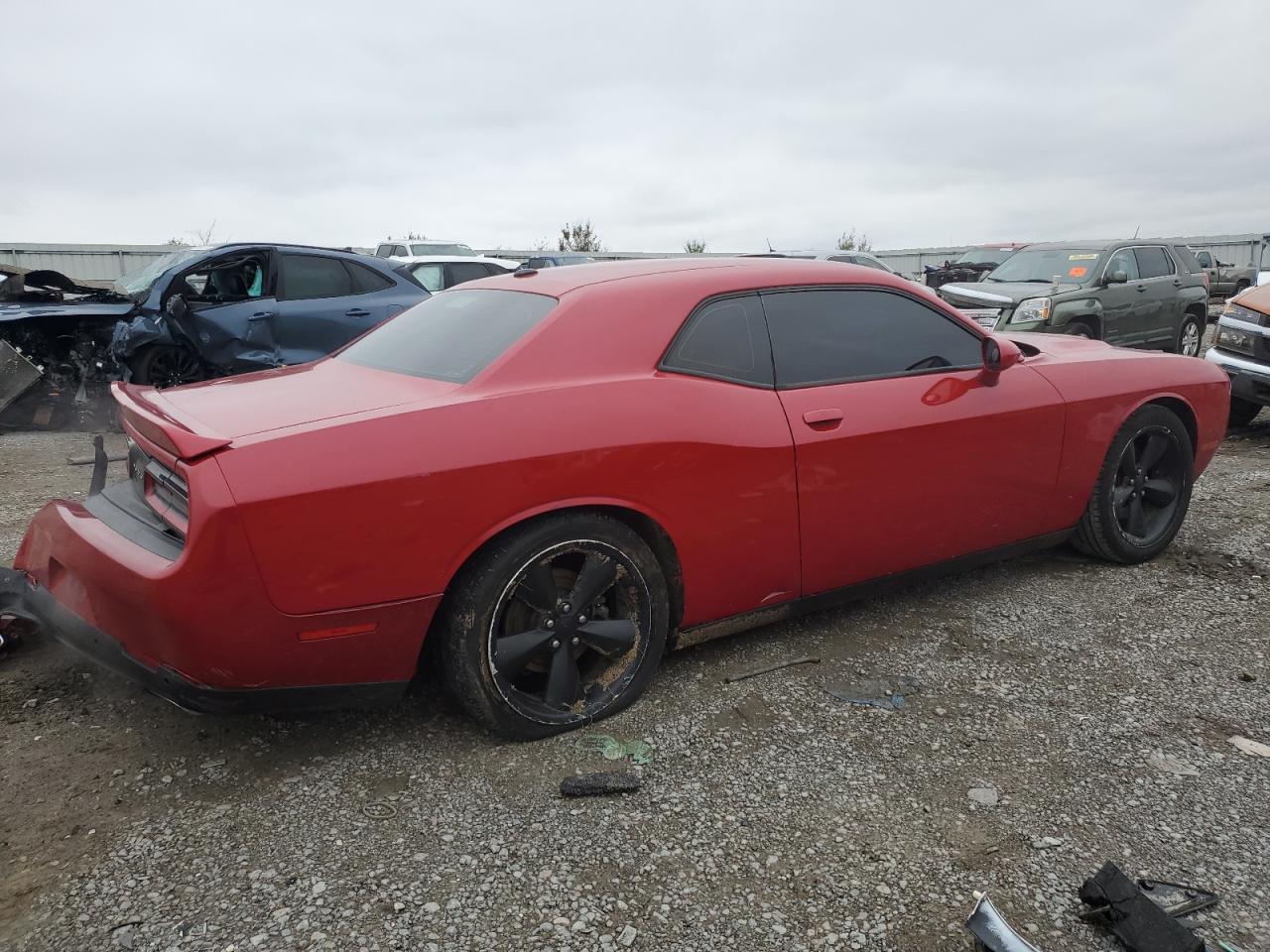 2016 Dodge Challenger VIN 2C3CDZAG3GH201645 Copart auction photo, rear end / side damage thumbnail 3