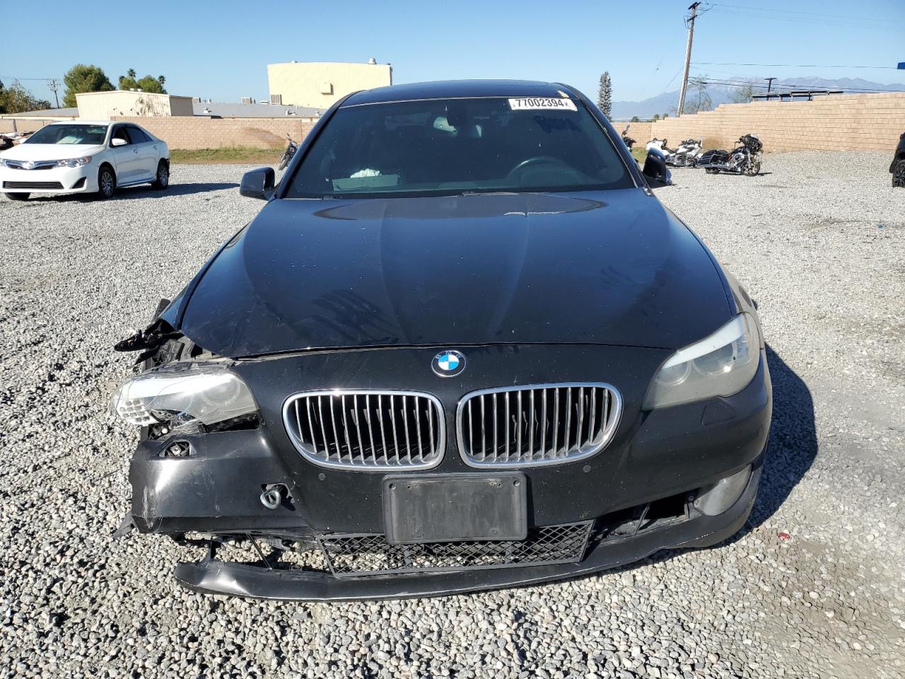 2012 BMW 5er VIN WBAXG5C55CDY28103 Copart auction photo, front end damage thumbnail 5