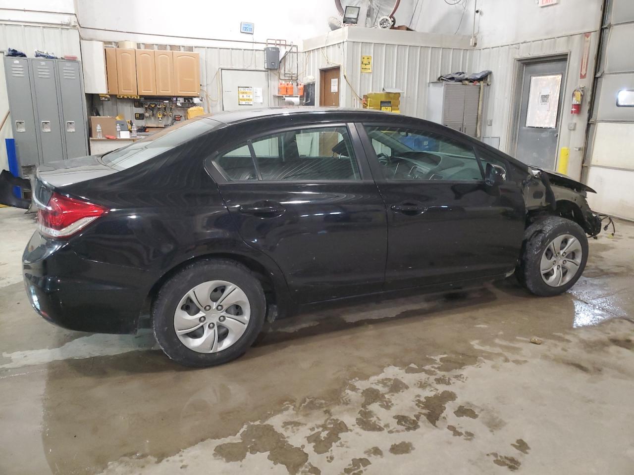 2014 Honda Civic VIN 19XFB2F58EE205308 Copart auction photo, front end / rear end damage thumbnail 3