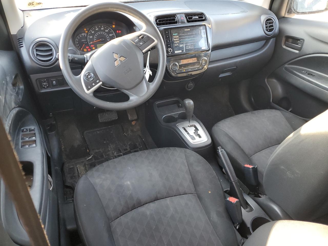 2021 Mitsubishi Mirage VIN ML32AUHJ8MH004625 Copart auction photo, rear end damage thumbnail 8
