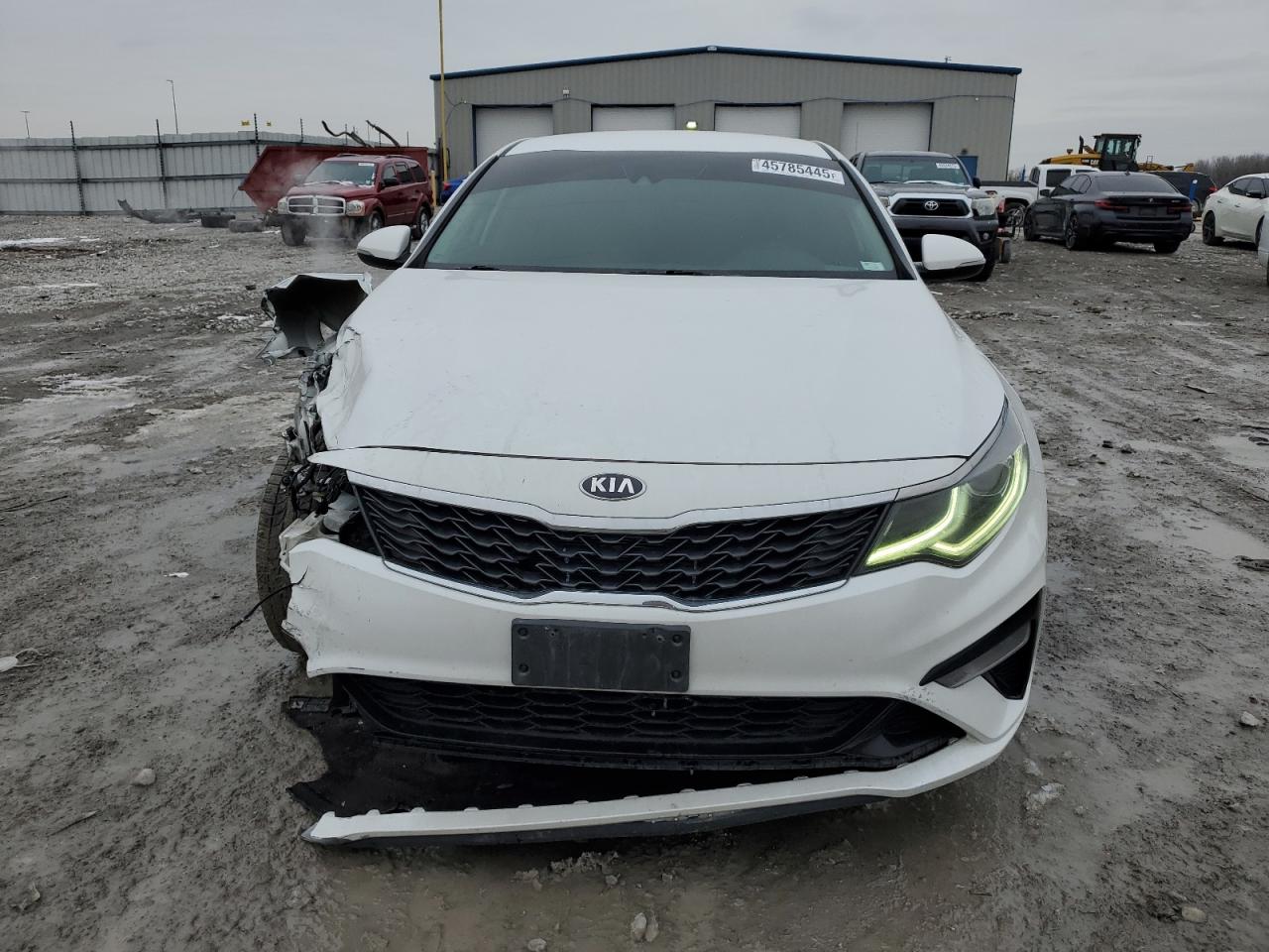 2020 KIA Optima VIN 5XXGT4L31LG402955 Copart auction photo, front end / rear end damage thumbnail 5