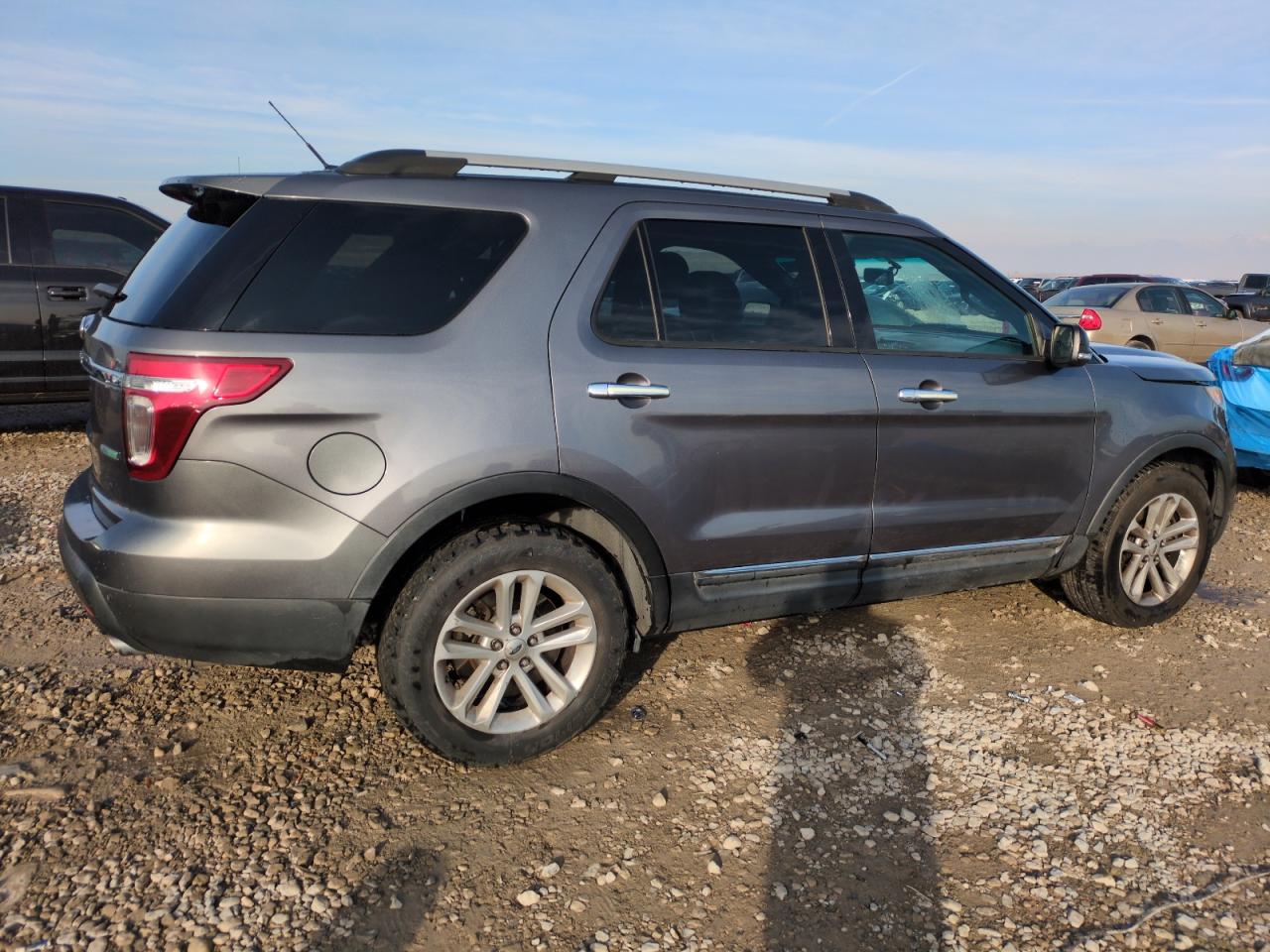 2014 Ford Explorer VIN 1FM5K7D97EGA33007 Copart auction photo, front end damage thumbnail 3