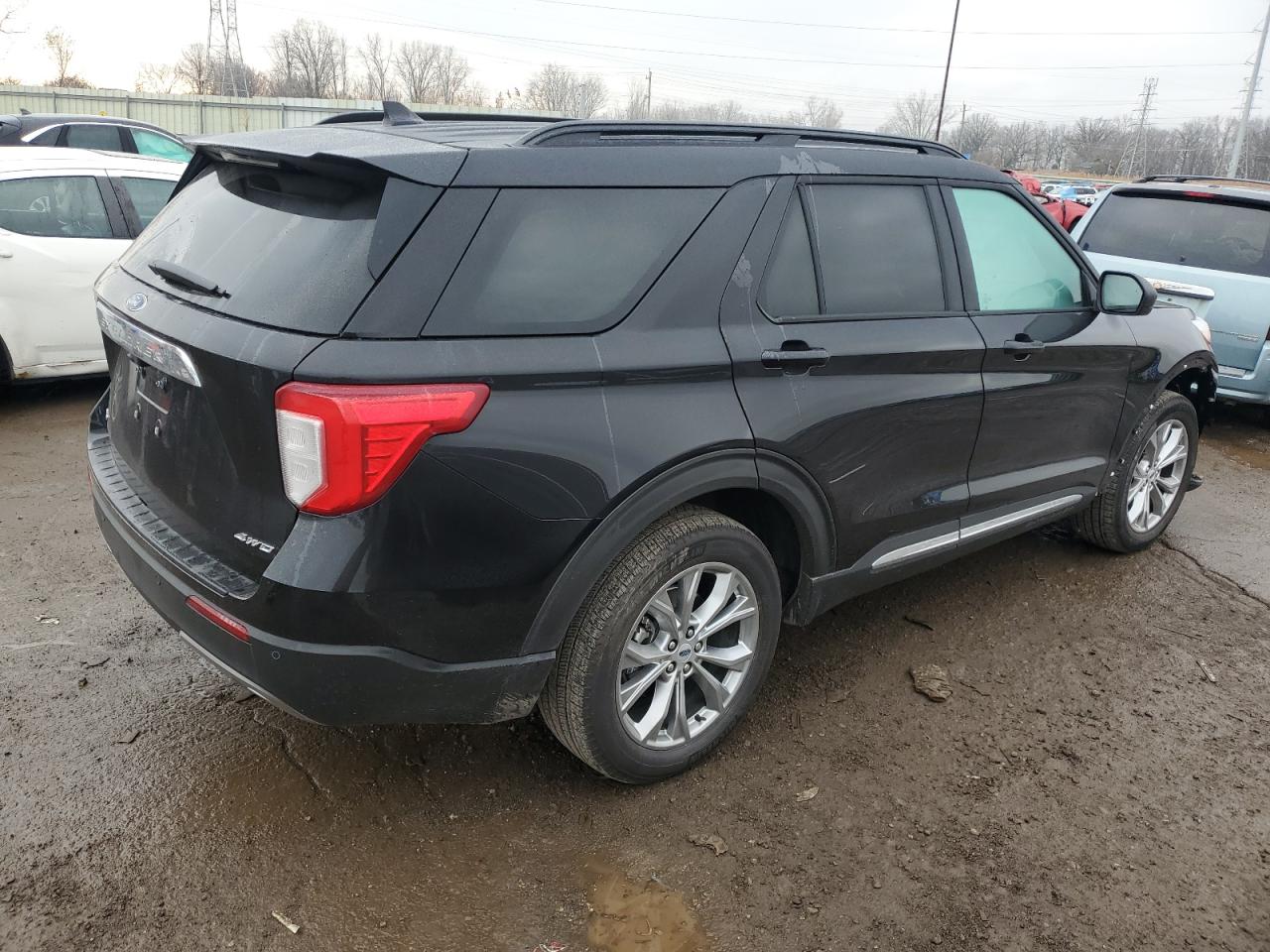 2023 Ford Explorer VIN 1FMSK8DH4PGB57464 Copart auction photo, front end damage thumbnail 3