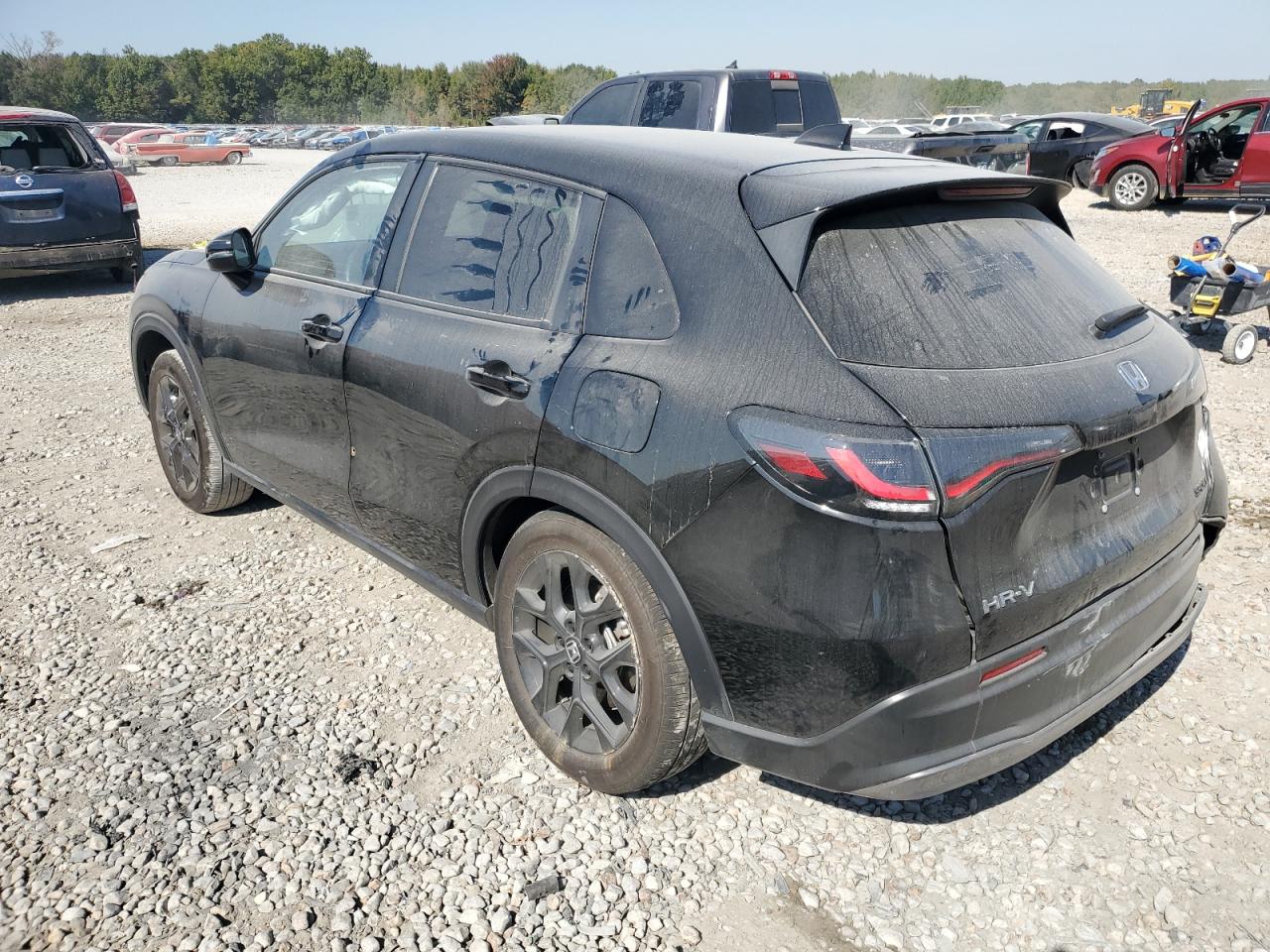 2024 Honda HR-V VIN 3CZRZ1H59RM740394 Copart auction photo, all over damage thumbnail 2