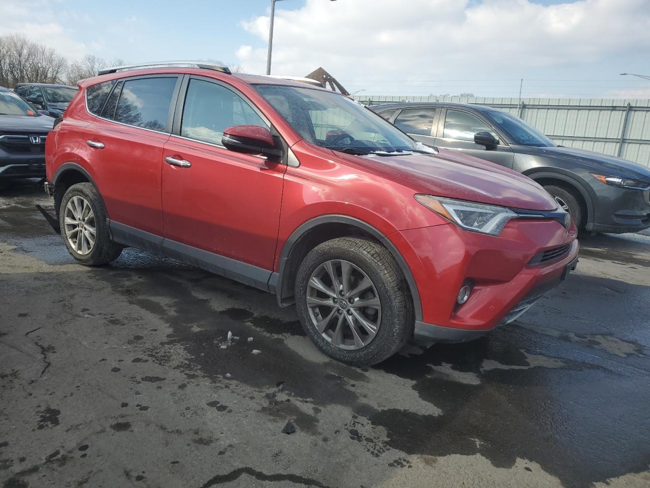 2016 Toyota RAV 4 VIN JTMDFREV0GJ086553 Copart auction photo, rear end damage thumbnail 4