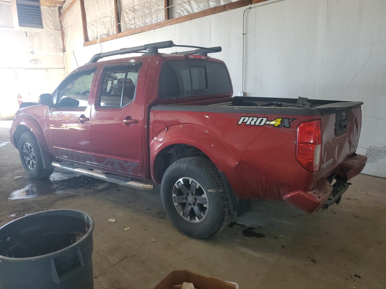 2017 Nissan Navara (Frontier) VIN 1N6AD0EV5HN701092 Copart auction photo, front end / rear end damage thumbnail 2