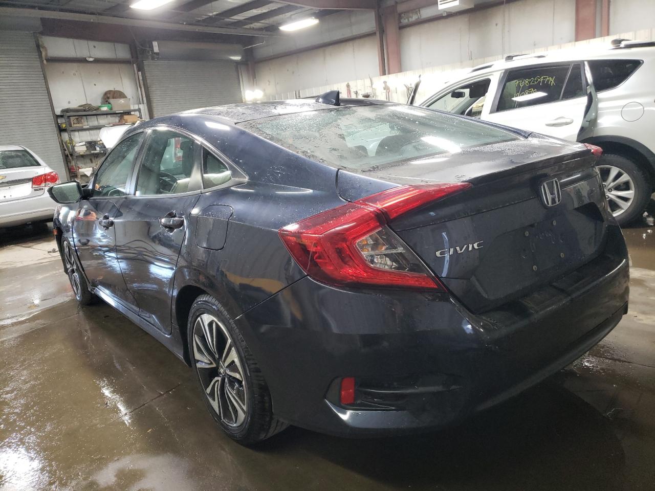 2017 Honda Civic VIN 19XFC1F75HE031730 Copart auction photo, front end damage thumbnail 2
