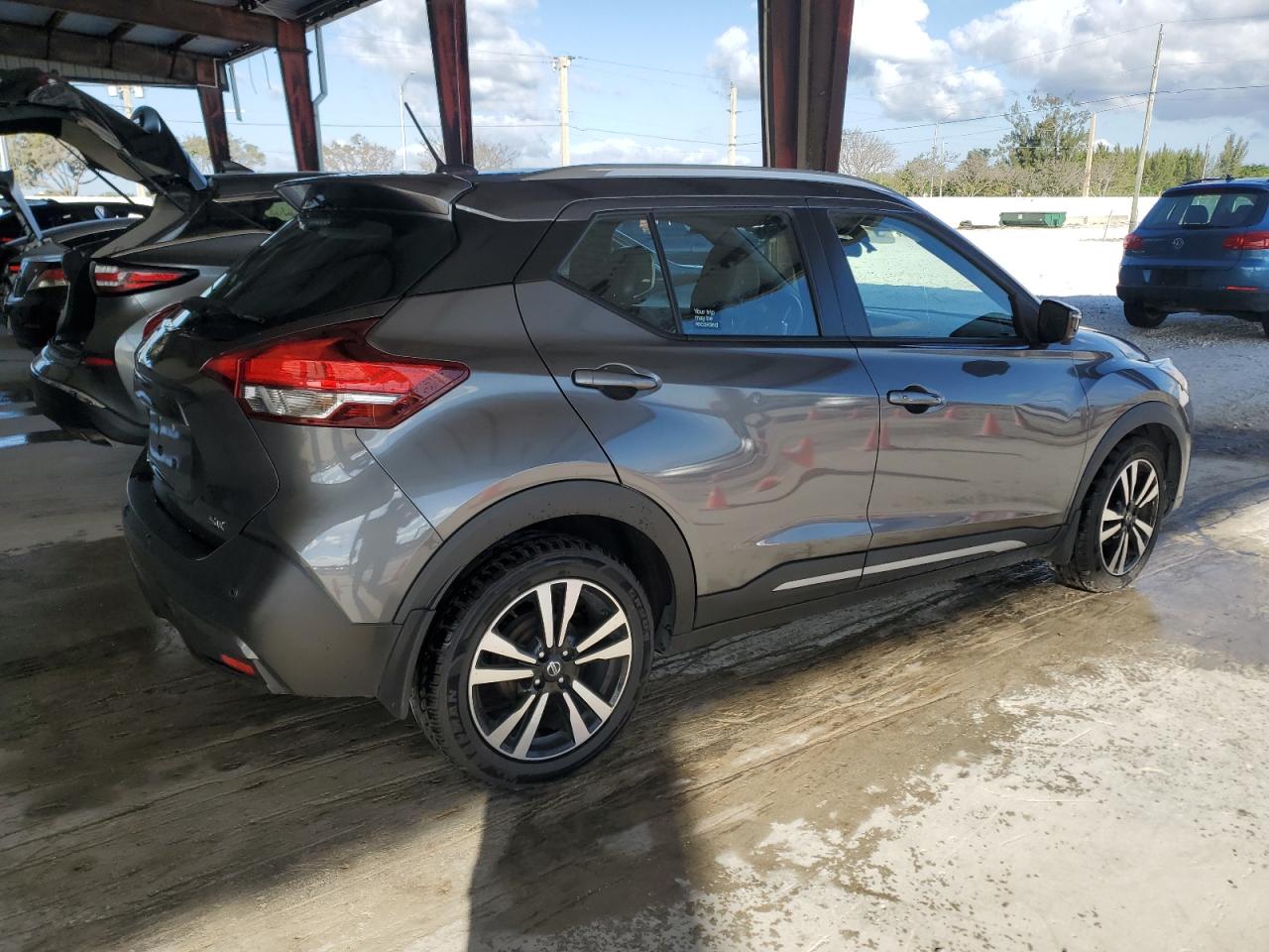 2020 Nissan Kicks VIN 3N1CP5DV1LL528653 Copart auction photo, mechanical damage thumbnail 3