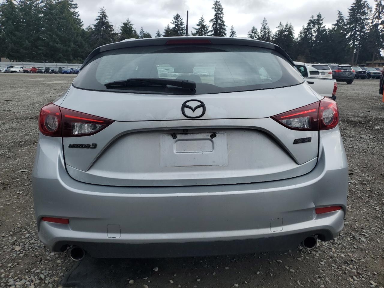2018 Mazda 3 VIN 3MZBN1L30JM208137 Copart auction photo, front end / side damage thumbnail 6