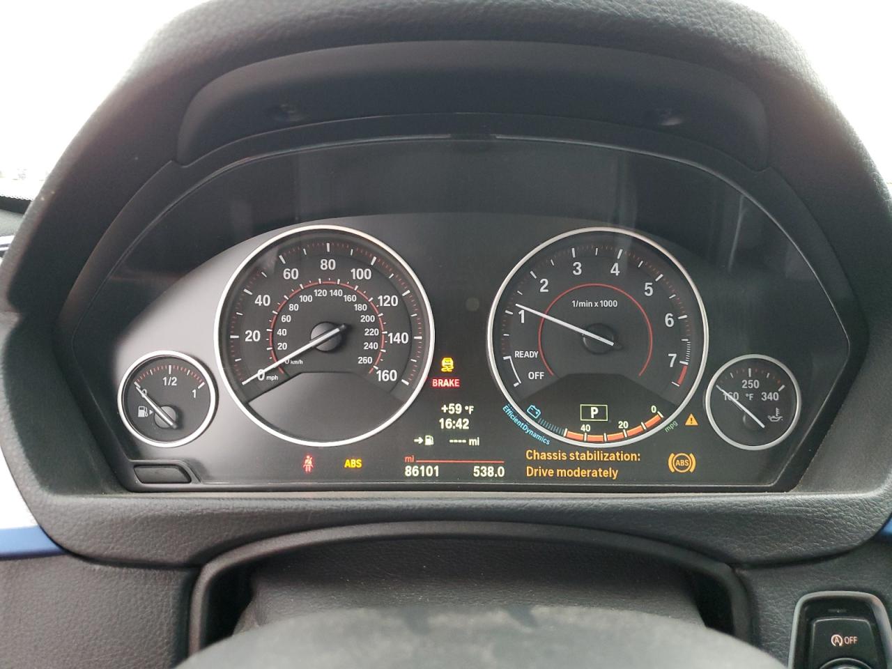2014 BMW 4er VIN WBA3N5C59EF717159 Copart auction photo, side damage thumbnail 9