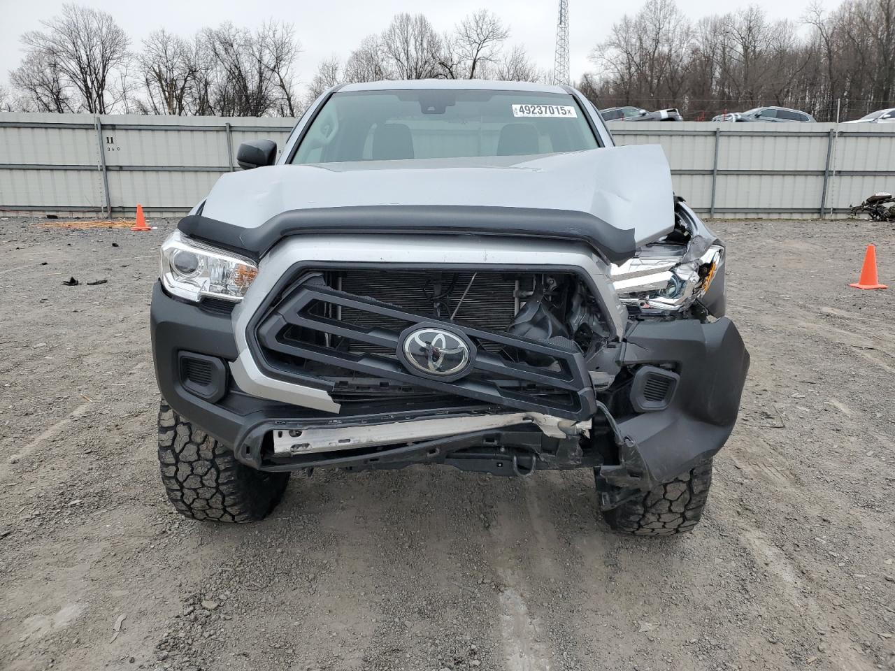2022 Toyota Tacoma VIN 3TYSX5EN6NT013673 Copart auction photo, front end / mechanical damage thumbnail 5