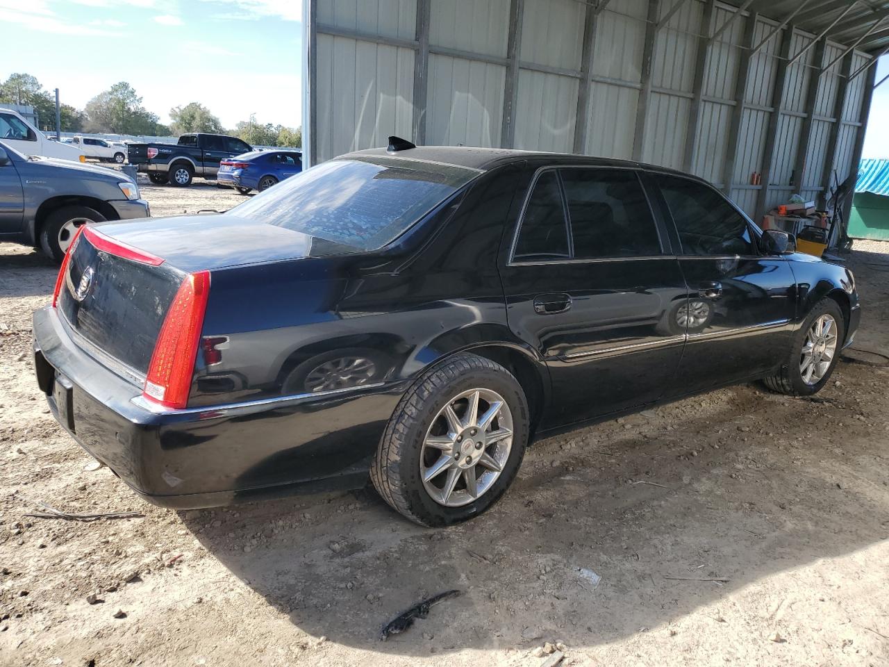 2011 Cadillac DTS VIN 1G6KD5E68BU144420 Copart auction photo, front end damage thumbnail 3