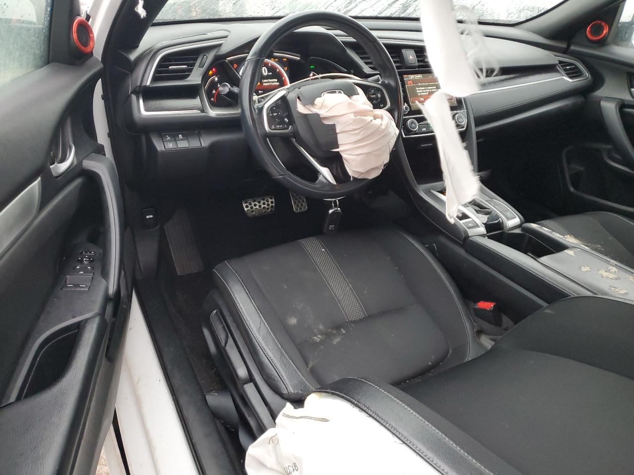 2019 Honda Civic VIN 2HGFC4B85KH302461 Copart auction photo, side damage thumbnail 8