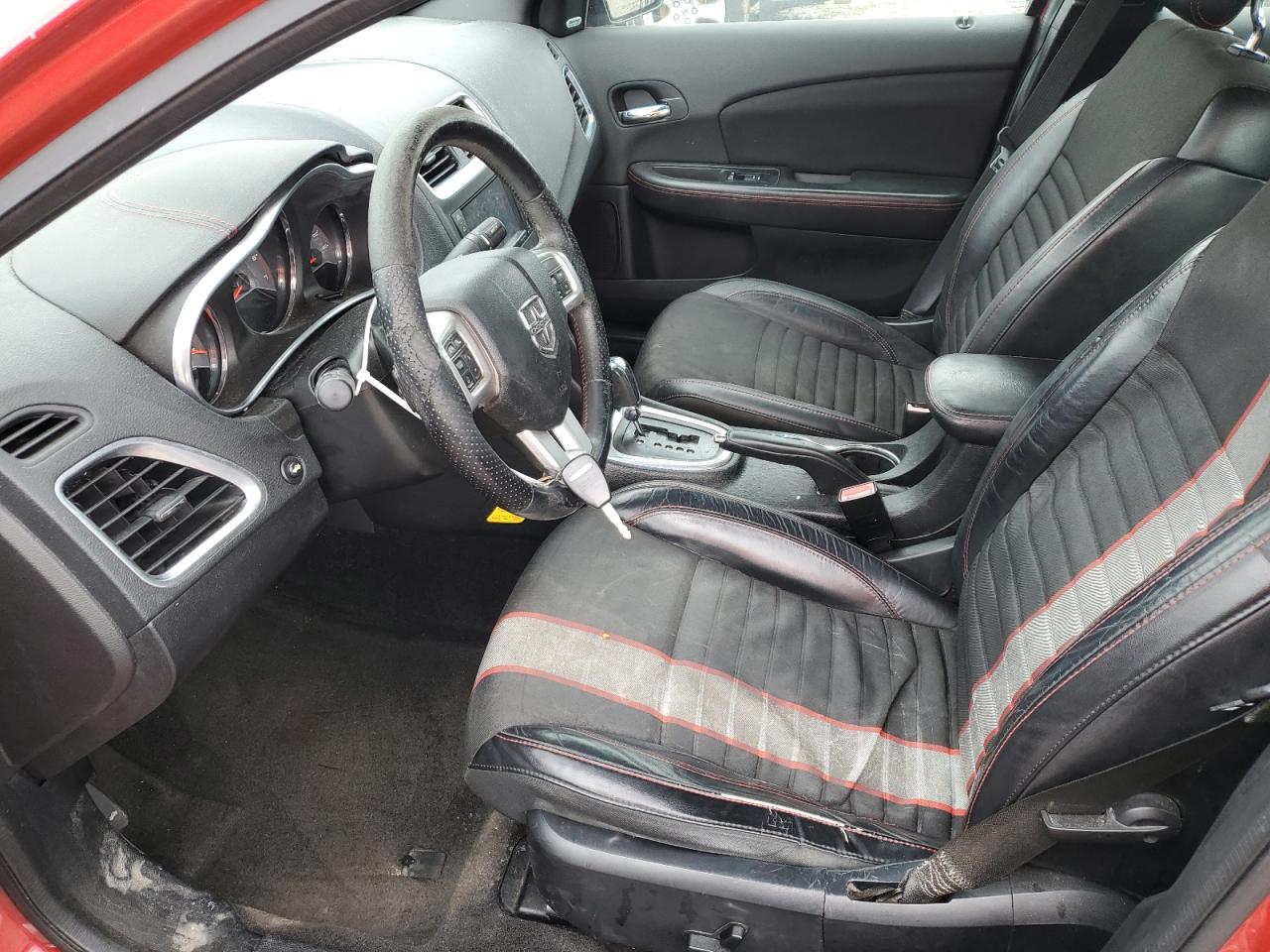 2013 Dodge Avenger VIN 1C3CDZBG0DN586261 Copart auction photo, front end damage thumbnail 7