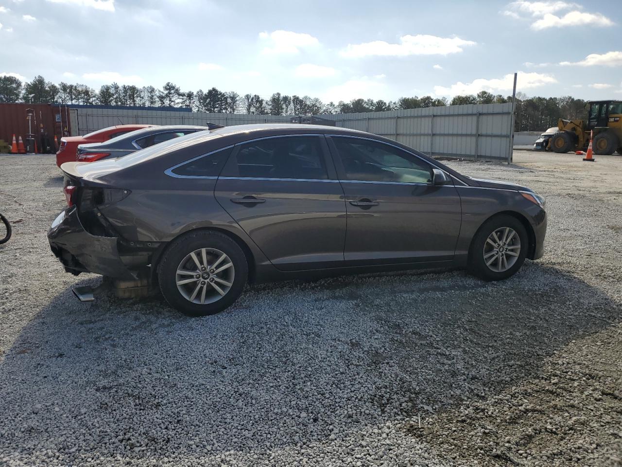2016 Hyundai Sonata VIN 5NPE24AF0GH360537 Copart auction photo, rear end / front end damage thumbnail 3