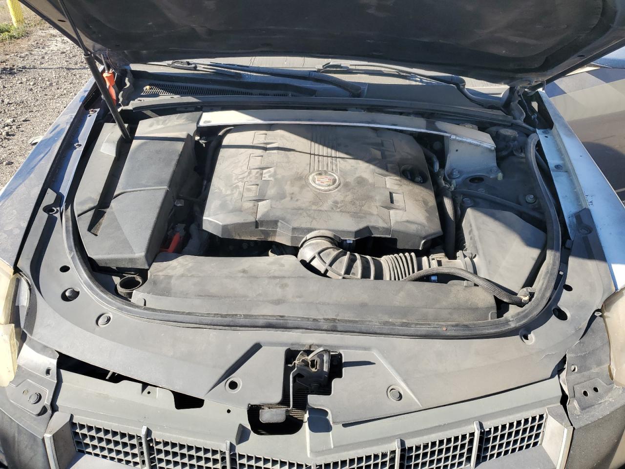 2009 Cadillac CTS VIN 1G6DF577290174880 Copart auction photo, front end / side damage thumbnail 11
