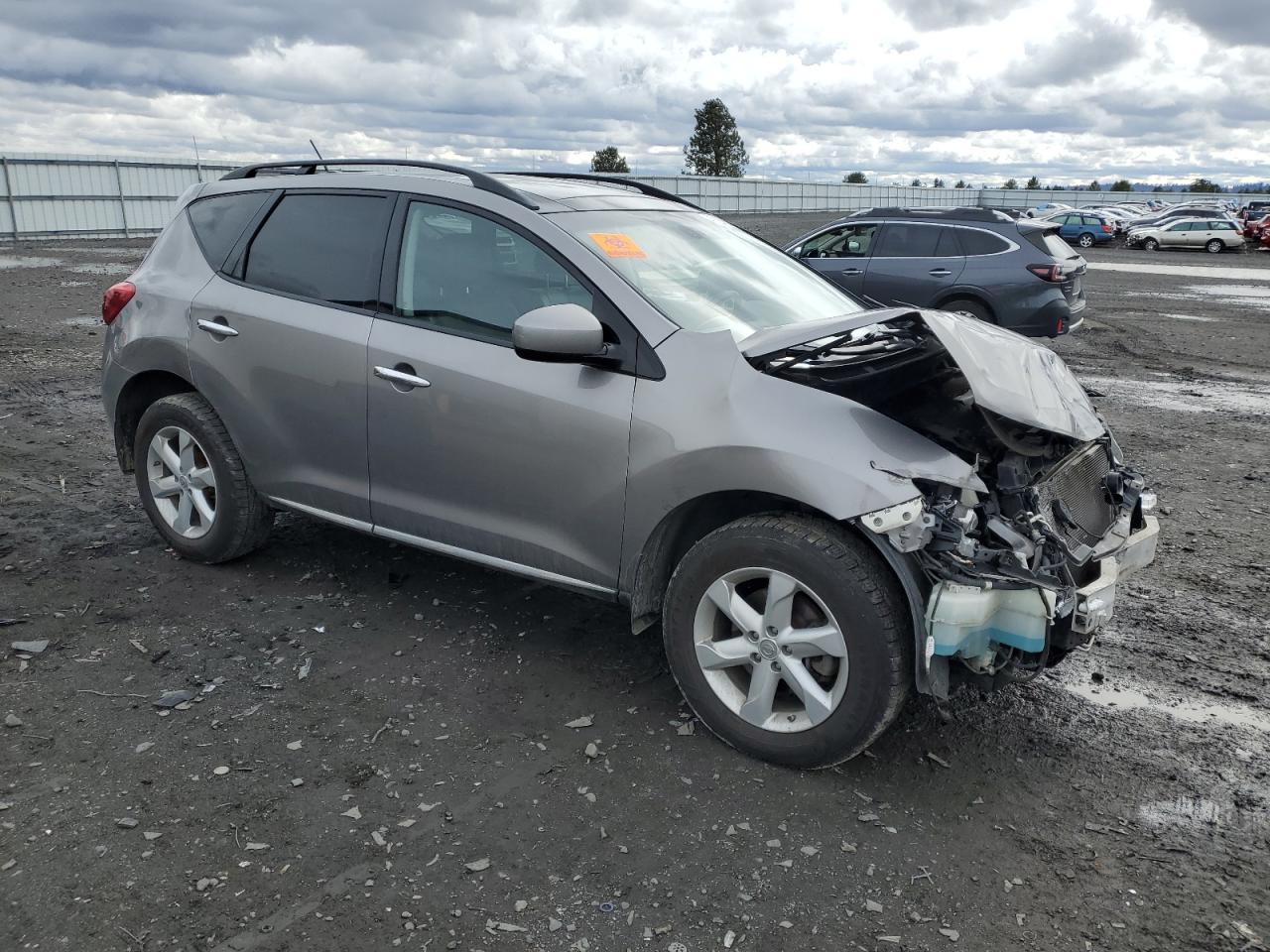 2009 Nissan Murano VIN JN8AZ18W49W214271 Copart auction photo, front end damage thumbnail 4