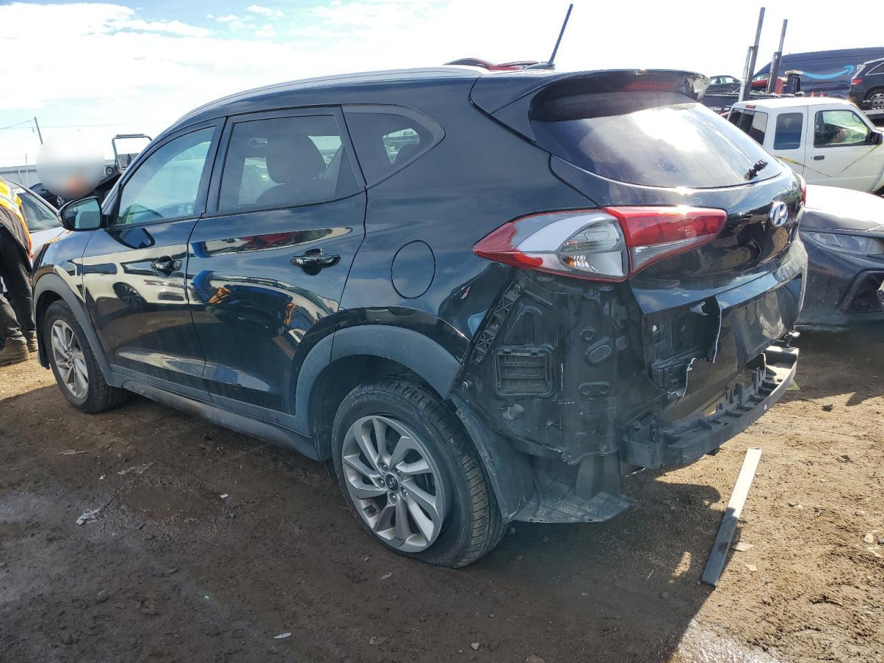 2016 Hyundai Tucson VIN KM8J3CA41GU052363 Copart auction photo, vandalism damage thumbnail 2
