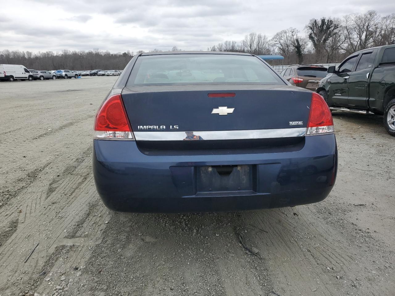 2007 Chevrolet Impala VIN 2G1WB58K479371159 Copart auction photo, side damage thumbnail 6