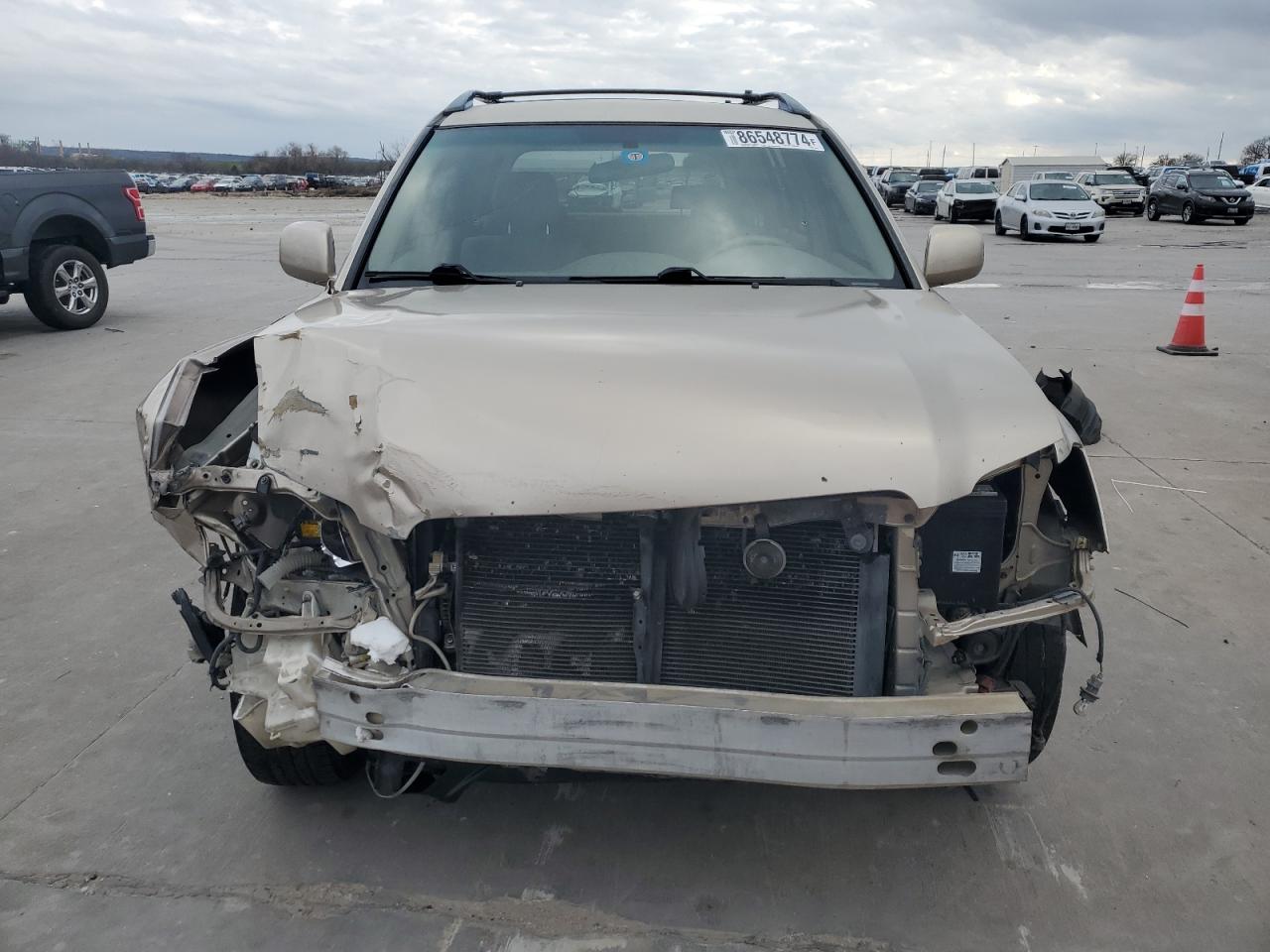 2006 Toyota Highlander VIN JTEGP21A060104490 Copart auction photo, front end damage thumbnail 5