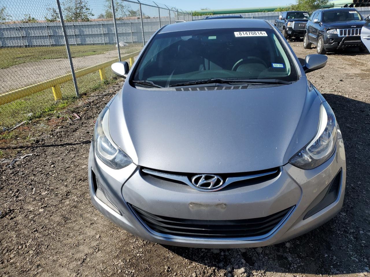 2015 Hyundai Elantra VIN 5NPDH4AE7FH607598 Copart auction photo, normal wear / minor dent/scratches damage thumbnail 5