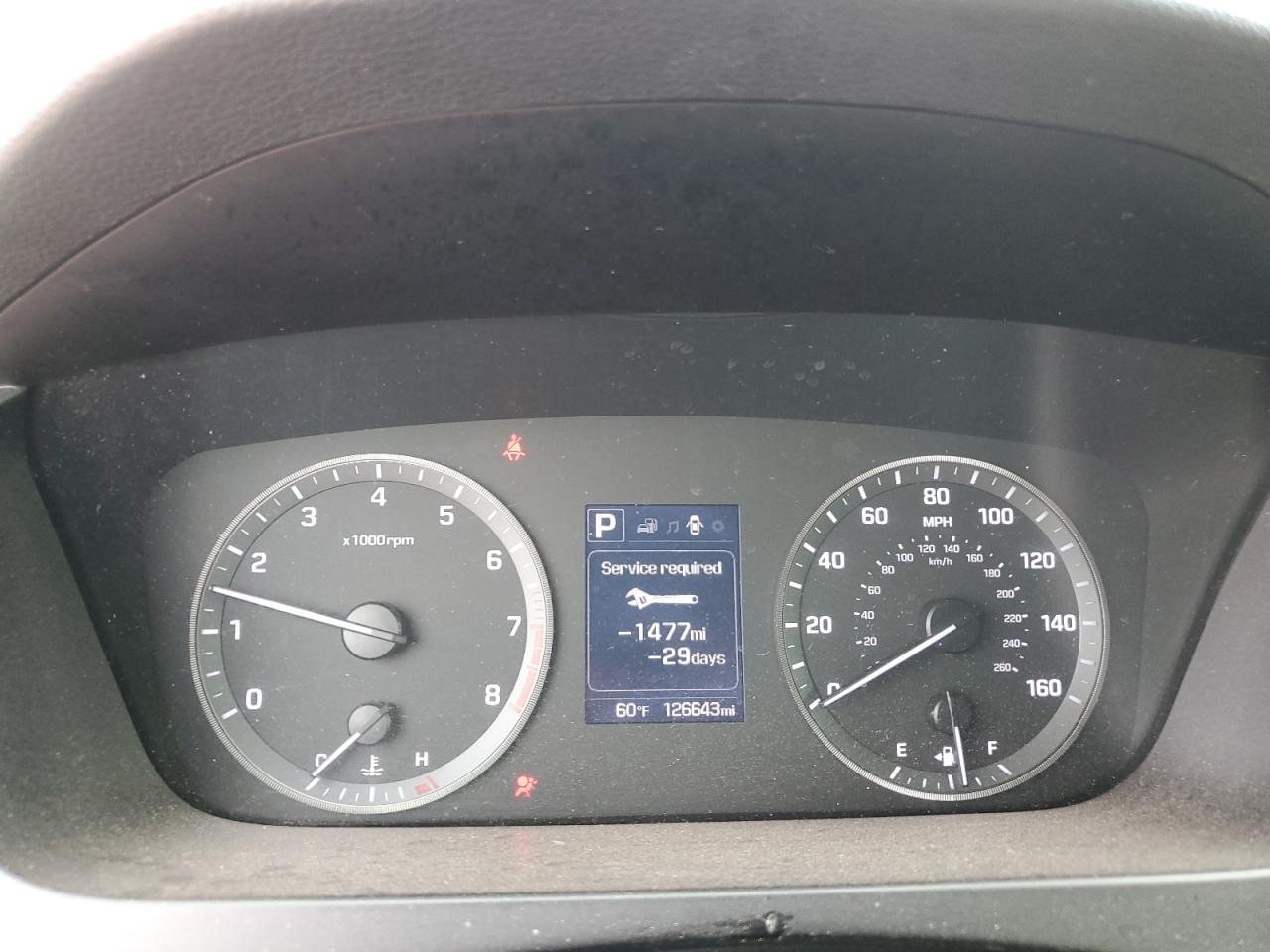 2017 Hyundai Sonata VIN 5NPE24AF9HH581331 Copart auction photo, mechanical damage thumbnail 9