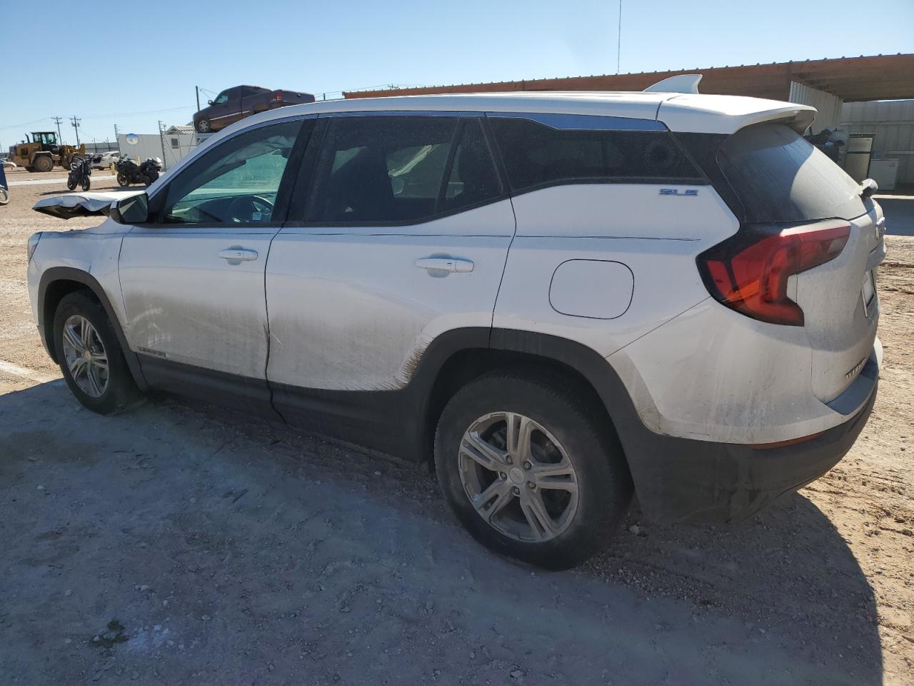 2019 GMC Terrain VIN 3GKALMEV5KL165740 Copart auction photo, burn - engine damage thumbnail 2