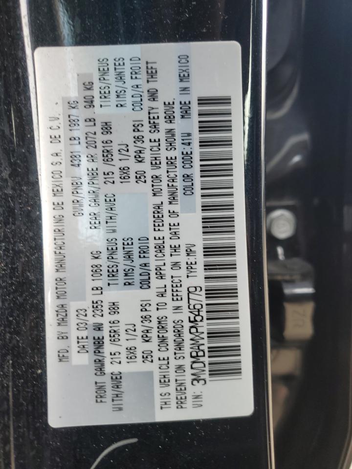 2023 Mazda CX-30 VIN 3MVDMBAMXPM546779 Copart auction photo, rear end / minor dent/scratches damage thumbnail 13