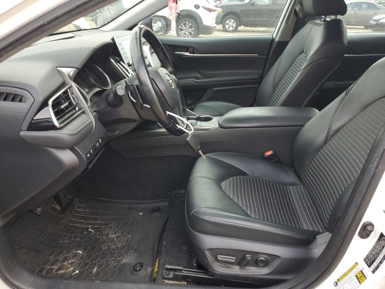 2022 Toyota Camry VIN 4T1G11AK3NU012494 Copart auction photo, front end damage thumbnail 7