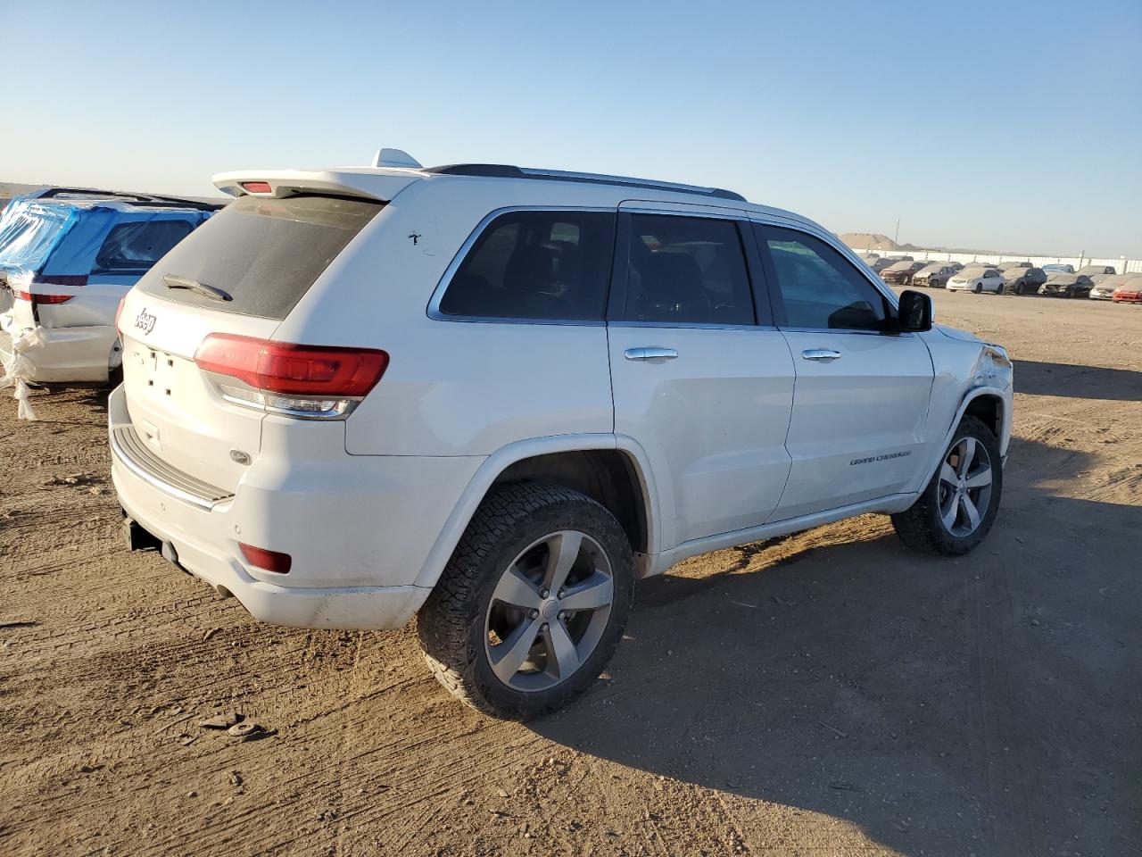 2014 Jeep Grand Cherokee VIN 1C4RJFCG5EC538764 Copart auction photo, front end damage thumbnail 3