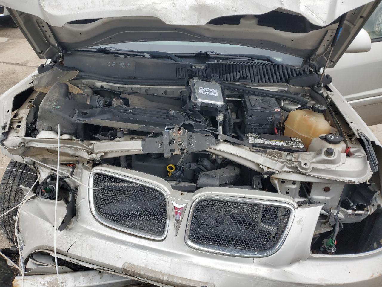 2008 Pontiac Torrent VIN 2CKDL33F386342743 Copart auction photo, front end damage thumbnail 13