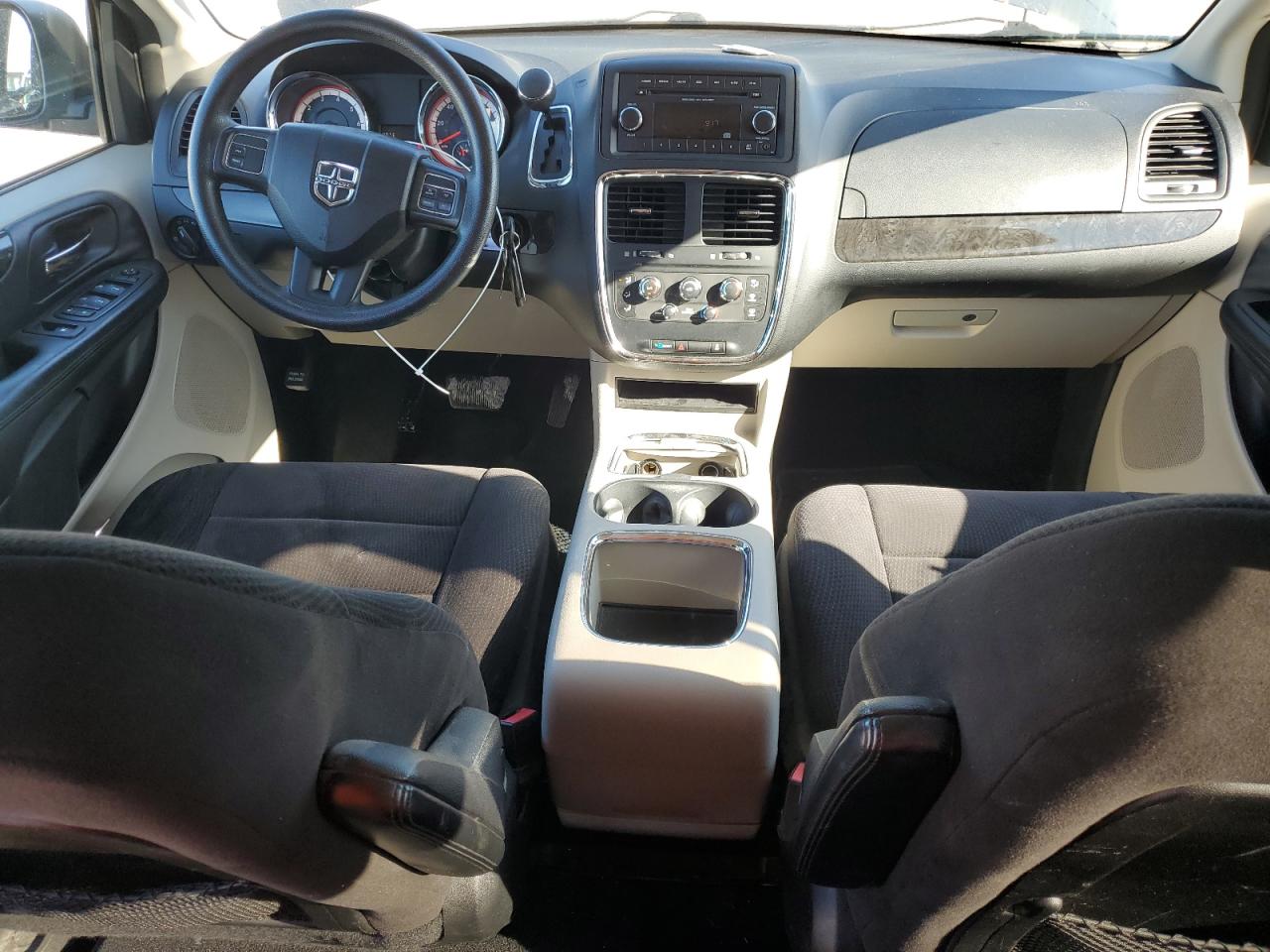2014 Dodge Caravan VIN 2C4RDGCG3ER128243 Copart auction photo, rear end damage thumbnail 8