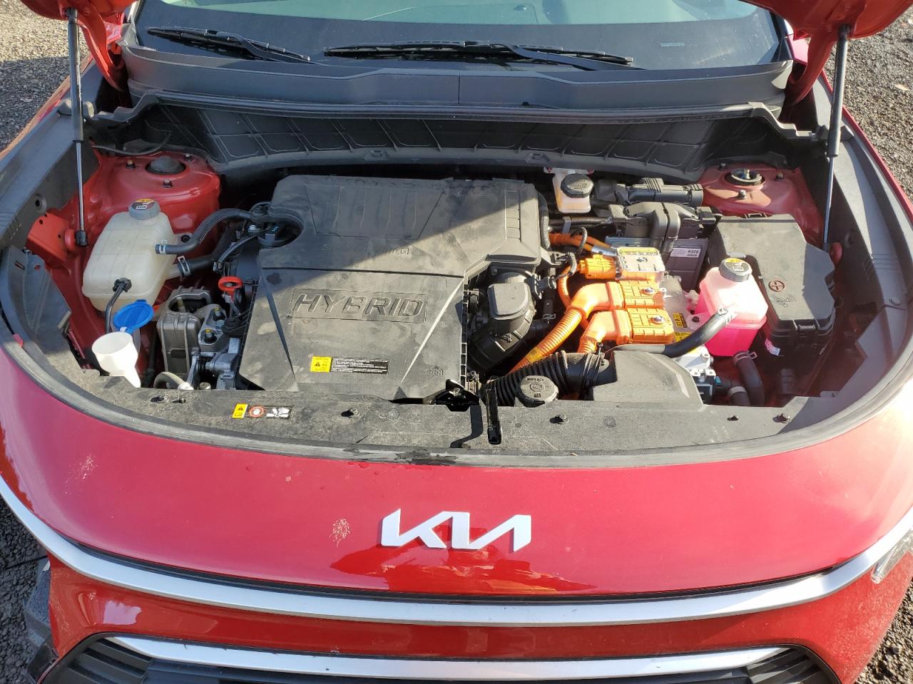 2023 KIA Niro VIN KNDCP3LE0P5094332 Copart auction photo, front end damage thumbnail 11