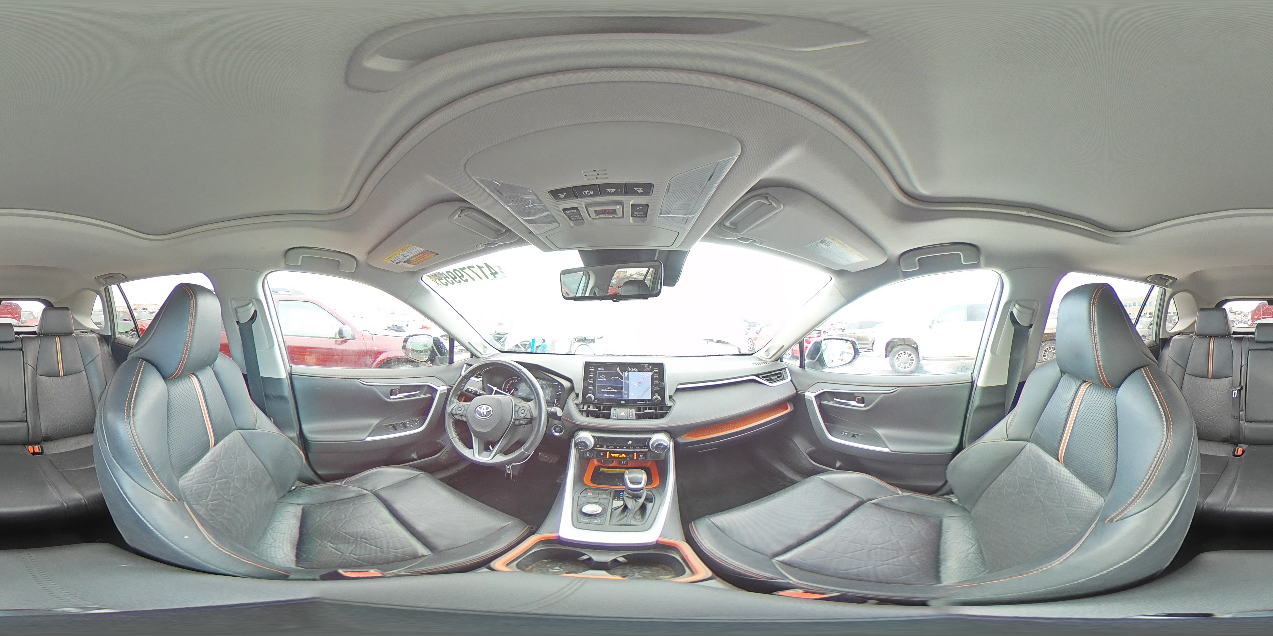 2019 Toyota RAV 4 VIN 2T3J1RFVXKW024345 Copart auction photo, rear end damage thumbnail 16