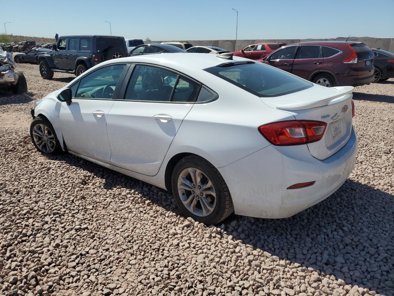 2019 Chevrolet Cruze VIN 1G1BC5SM2K7149784 Copart auction photo, front end damage thumbnail 2