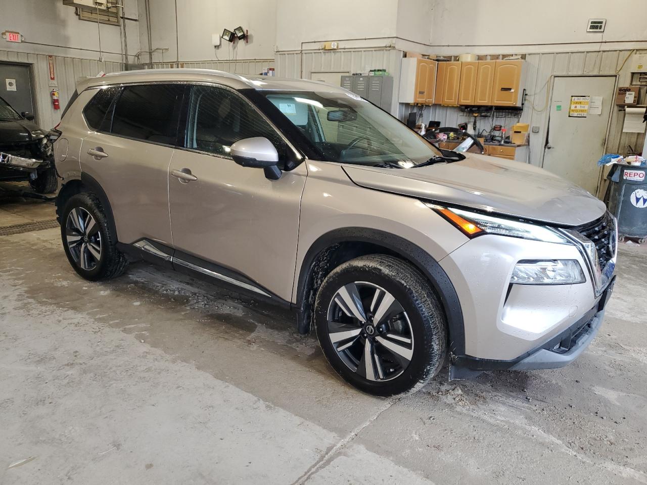 2021 Nissan Rogue VIN JN8AT3CB1MW229854 Copart auction photo, rear end damage thumbnail 4