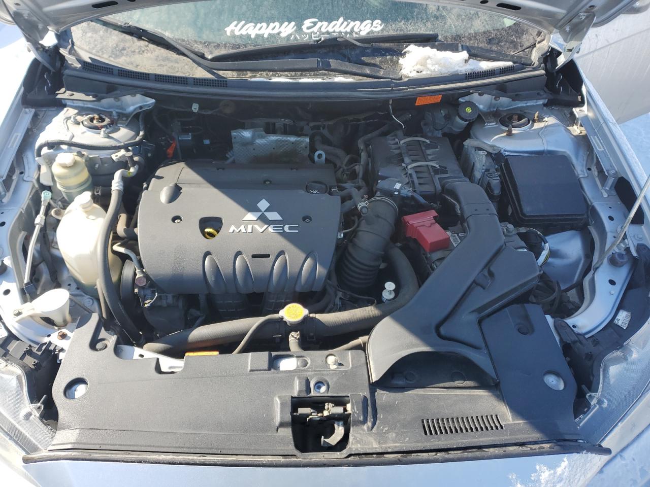 2008 Mitsubishi Lancer VIN JA3AU26U88U605482 Copart auction photo, rear end / mechanical damage thumbnail 11