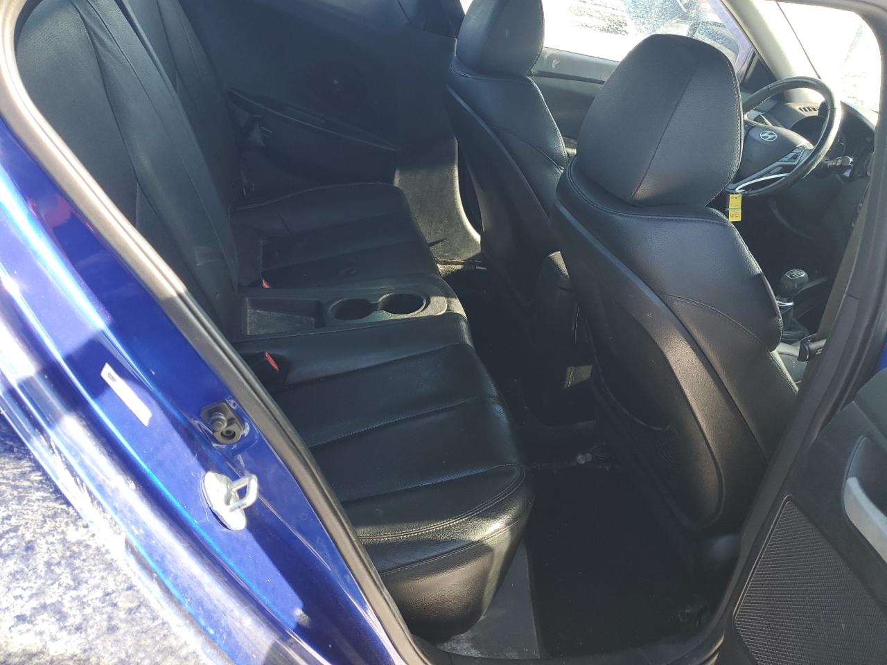 2013 Hyundai Veloster VIN KMHTC6AE8DU179075 Copart auction photo, front end damage thumbnail 10