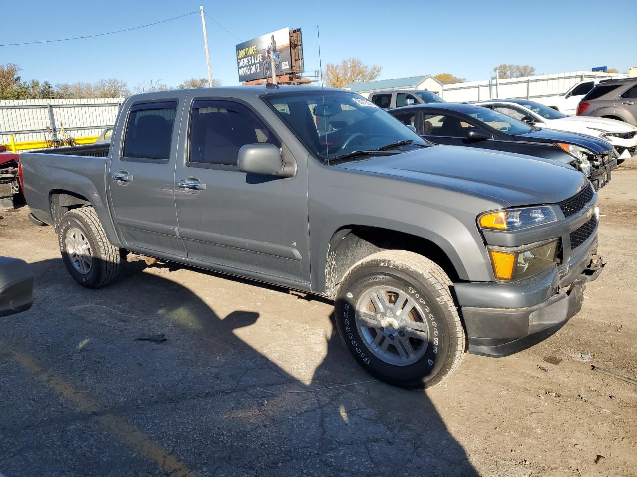 2009 Chevrolet Colorado VIN 1GCDT13E998155859 Copart auction photo, front end damage thumbnail 4
